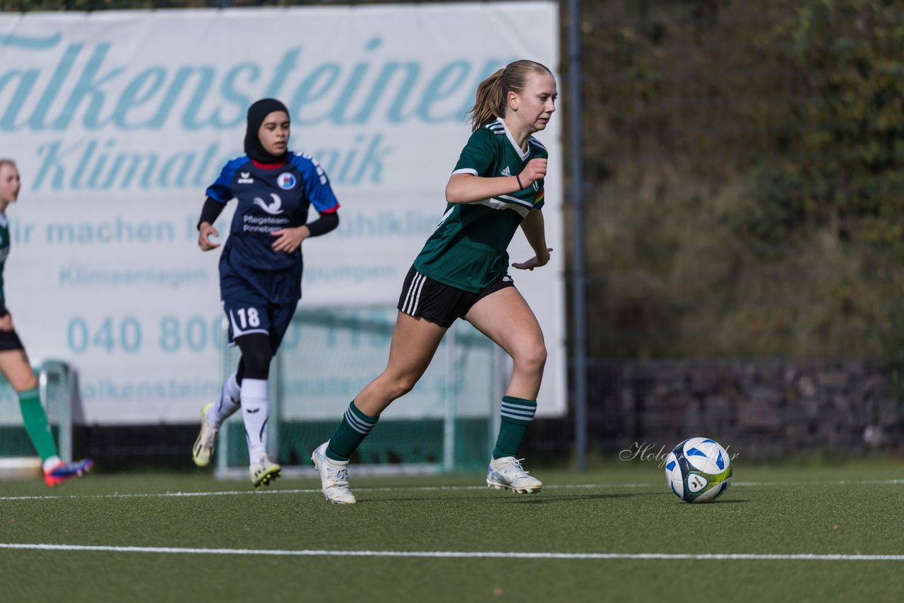 Bild 129 - wU19 Rissener SV - VfL Pinneberg : Ergebnis: 9:1